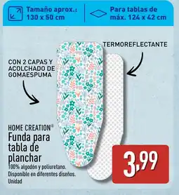 ALDI HOME CREATION Funda para tabla de planchar oferta