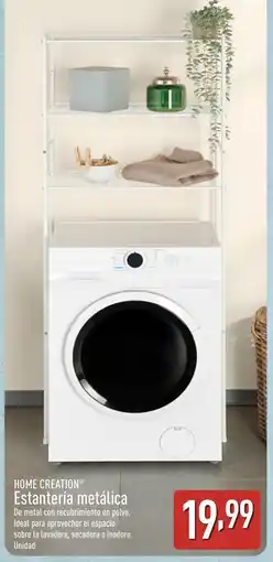 ALDI HOME CREATION Estantería metálica oferta