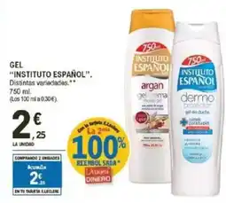 E.Leclerc "INSTITUTO ESPAÑOL" Gel oferta