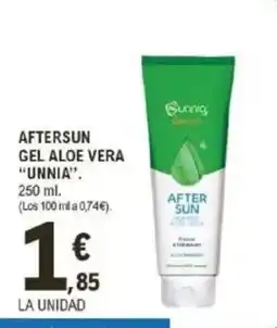 E.Leclerc IFA UNNIA Aftersun gel aloe vera. oferta