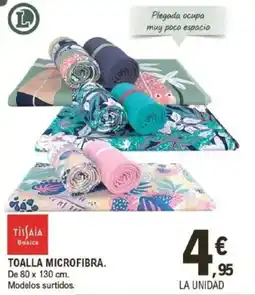 E.Leclerc TISSAIA Toalla microfibra. oferta