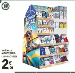 E.Leclerc Artículos auto verano. oferta