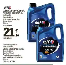 E.Leclerc Lubricante evolution oferta