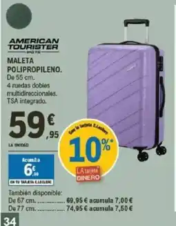 E.Leclerc Maleta polipropileno. oferta
