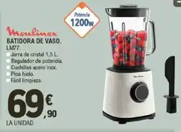 E.Leclerc MOULINEX Batidora de vaso. lm77. oferta