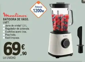 E.Leclerc MOULINEX Batidora de vaso. lm77. oferta