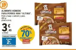 E.Leclerc ULTIMA Alimento húmedo para perros mini oferta