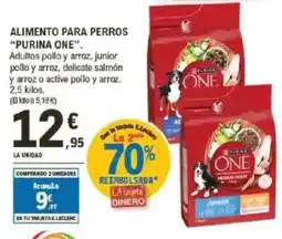 E.Leclerc “PURINA ONE" Alimento para perros oferta