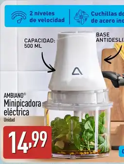 ALDI AMBIANO Minipicadora eléctrica oferta