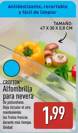 ALDI CROFTON Alfombrilla para nevera oferta