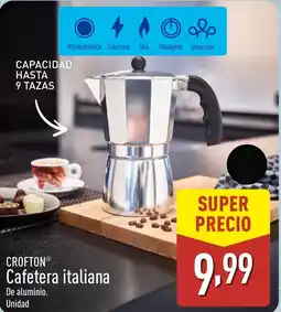 ALDI CROFTON Cafetera italiana oferta