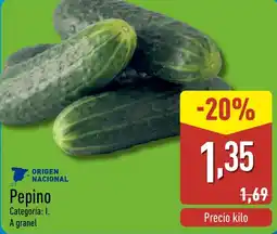 ALDI Pepino oferta