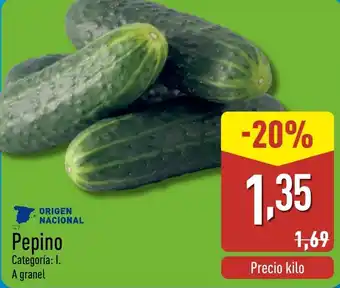ALDI Pepino oferta