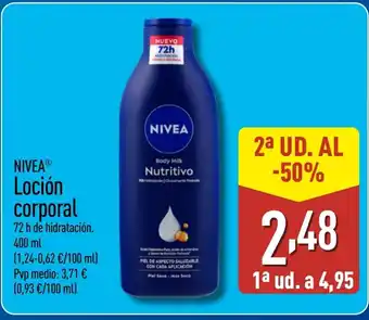 ALDI NIVEA Loción corporal oferta