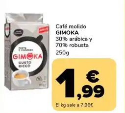 Supeco GIMOKA Café molido oferta
