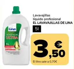 Supeco EL LAVAVAJILLAS DE LINA Lavavajillas líquido profesional oferta