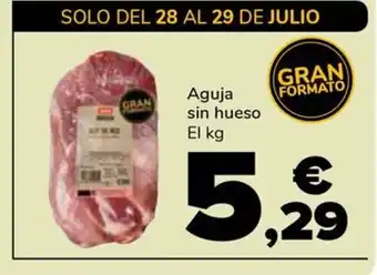 Supeco Aguja sin hueso oferta