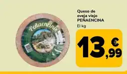 Supeco PEÑAENCINA Queso de oveja viejo oferta