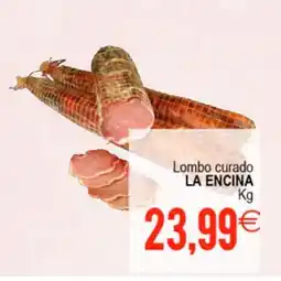 Plenus Supermercados LA ENCINA Lombo curado oferta