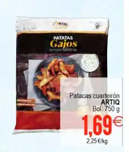 Plenus Supermercados ARTIQ Patacas cuarteirón oferta