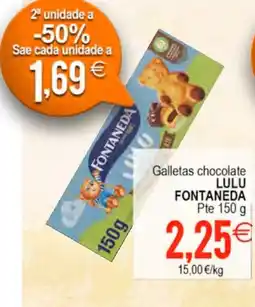 Plenus Supermercados LULU FONTANEDA Galletas chocolate oferta