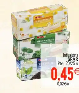 Plenus Supermercados SPAR Infusions oferta
