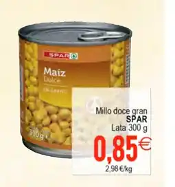 Plenus Supermercados SPAR Millo doce gran oferta