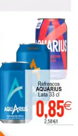 Plenus Supermercados AQUARIUS Refrescos oferta