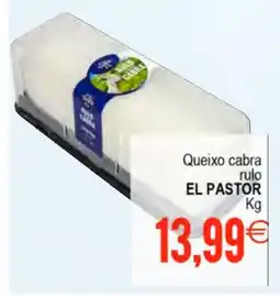 Plenus Supermercados EL PASTOR Queixo cabra rulo oferta