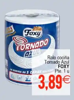 Plenus Supermercados FOXY Rolo cociña Tornado Azul oferta