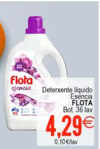 Plenus Supermercados FLOTA Deterxente liquido Esencia oferta