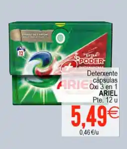 Plenus Supermercados ARIEL Deterxente cápsulas oferta