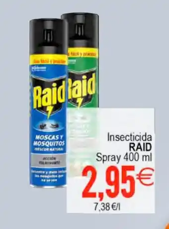 Plenus Supermercados RAID Insecticida oferta