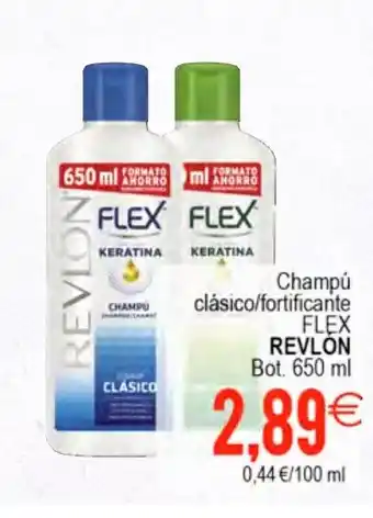 Plenus Supermercados FLEX REVLON Champú clásico/fortificante oferta