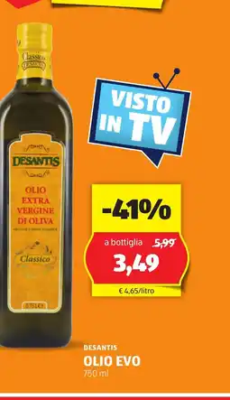 Lidl DESANTIS Olio evo oferta