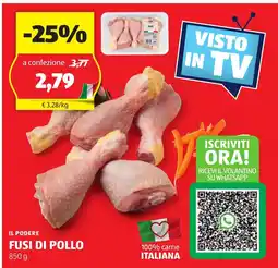 Lidl Fusi di pollo oferta