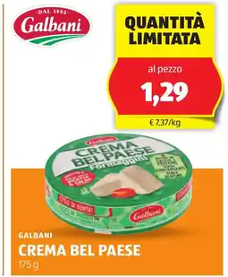 Lidl GALBANI Crema bel paese oferta
