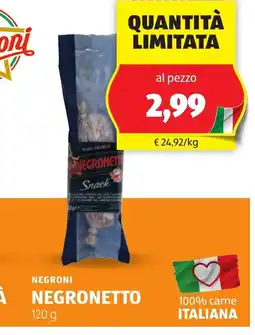 Lidl NEGRONI Negronetto oferta