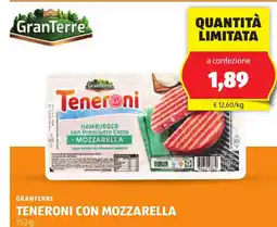 Lidl GRANTERRE Teneroni con mozzarella oferta