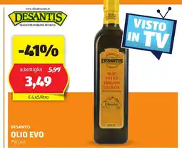 Lidl DESANTIS Olio evo oferta
