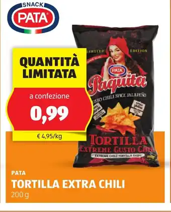 Lidl PATA Tortilla extra chili oferta