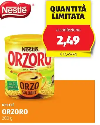 Lidl NESTLÉ Orzoro oferta