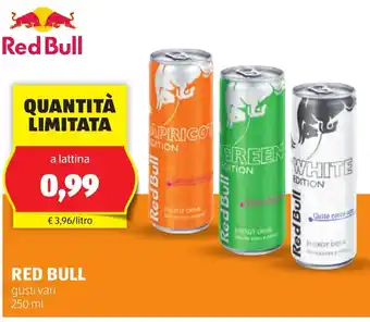 Lidl RED BULL oferta