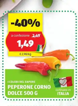Lidl Peperone corno dolce oferta