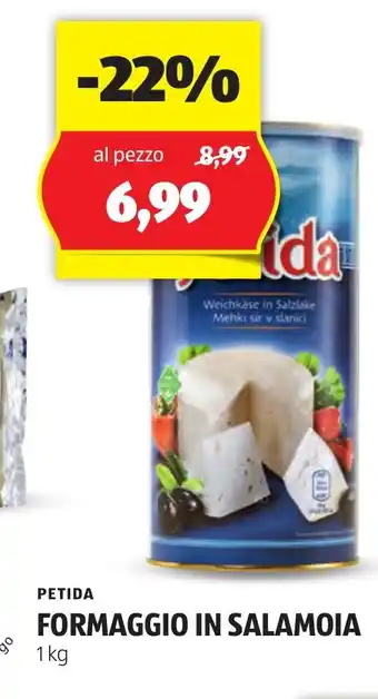 Lidl PETIDA Formaggio in salamoia oferta