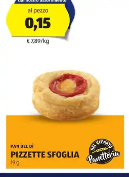 Lidl PAN DEL DÌ Pizzette sfoglia oferta