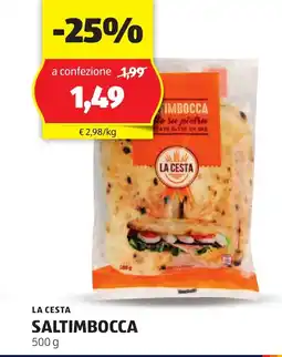 Lidl LA CESTA Saltimbocca oferta