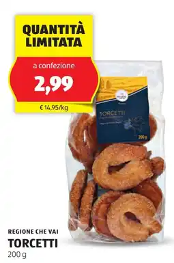 Lidl REGIONE CHE VAI Torcetti oferta