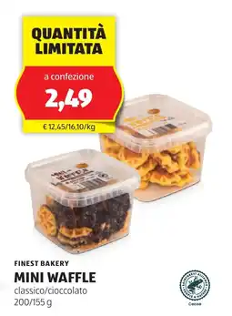 Lidl FINEST BAKERY Mini waffle oferta