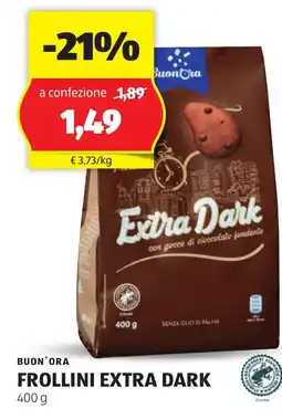 Lidl BUON'ORA Frollini extra dark oferta
